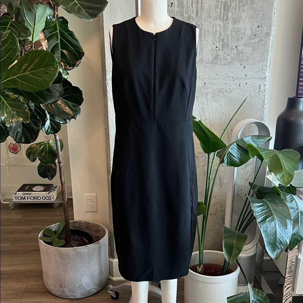 Akris Black Midi Dress
